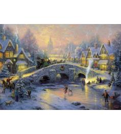 Schmidt Winter Town Puzzle 1000 Teile