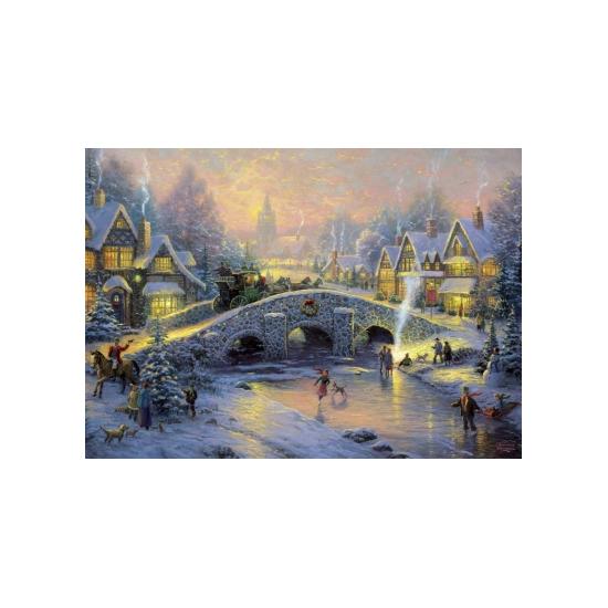 Schmidt Winter Town Puzzle 1000 Teile
