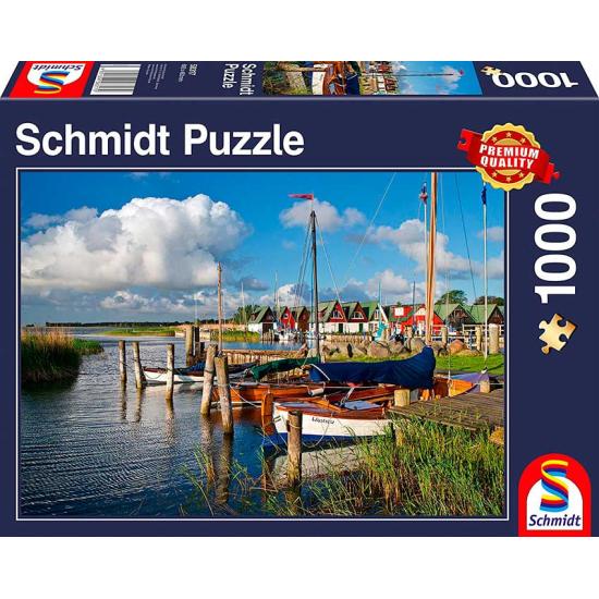 Schmidt Hafen an der Ostsee Puzzle 1000 Teile