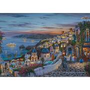 Puzzle Schmidt Sonnenuntergang Auf Santorin 1000 Teile