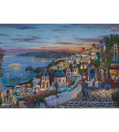 Puzzle Schmidt Sonnenuntergang Auf Santorin 1000 Teile