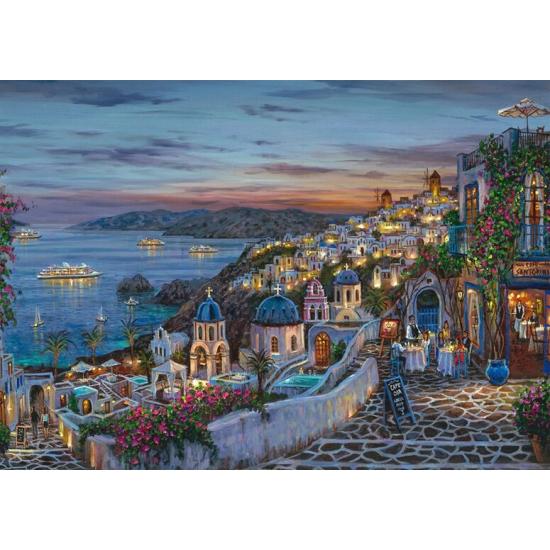 Puzzle Schmidt Sonnenuntergang Auf Santorin 1000 Teile
