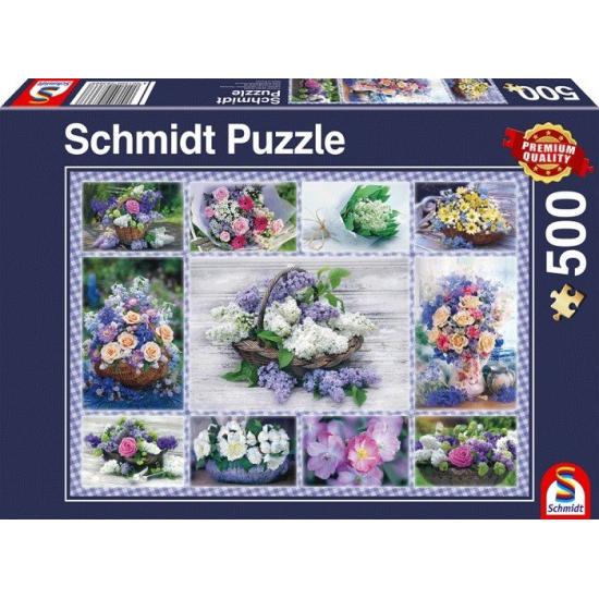 Schmidt Puzzle Blumensträuße 500 Teile