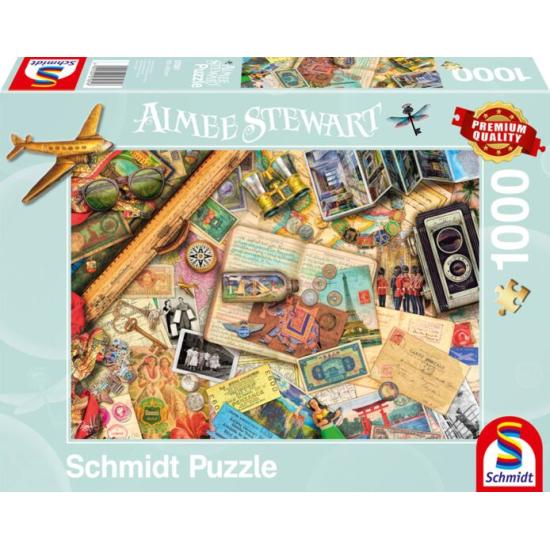 Schmidt Reiseerinnerungen Puzzle 1000 Teile Schmidt Reiseerinnerungen Puzzle 1000 Teile
