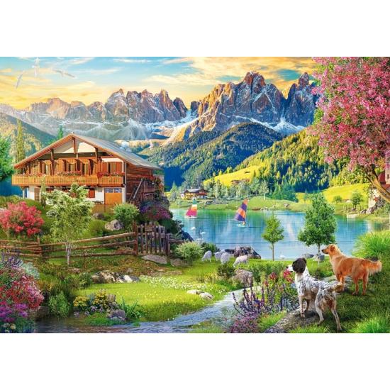 Puzzle Schmidt Entspannung In Den Dolomiten 1000 Teile