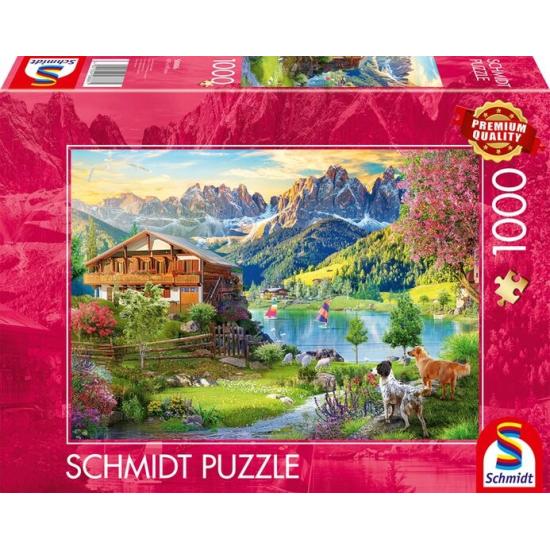 Puzzle Schmidt Entspannung In Den Dolomiten 1000 Teile