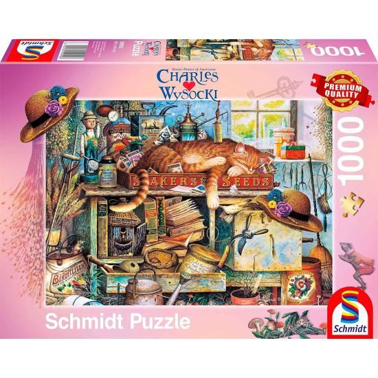 Schmidt Remington der Gärtner Puzzle 1000 Teile Schmidt Remington der Gärtner Puzzle 1000 Teile