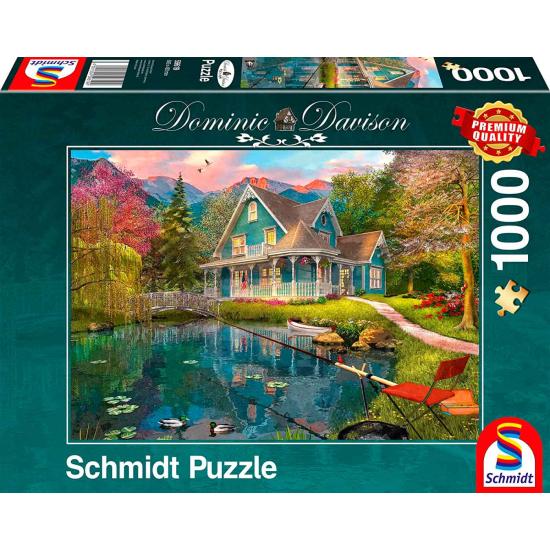 Schmidt Lakeside Retreat 1000-teiliges Puzzle
