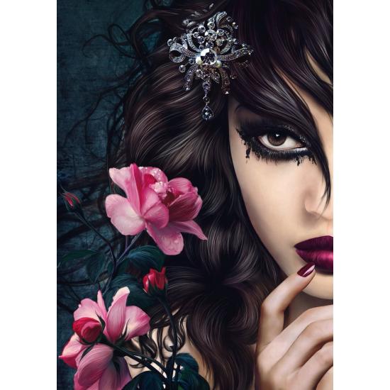 Schmidt Rose der Nacht Puzzle 1000 Teile