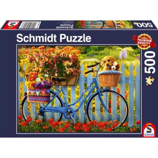 Schmidt Puzzle Sonntagsausflug mit guten Freunden für 500 P.