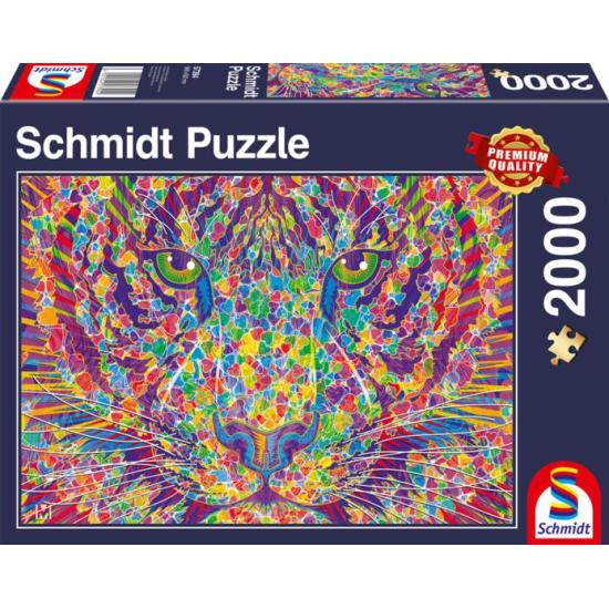 Schmidt Wild at Heart Puzzle -Tiger 2000 Teile