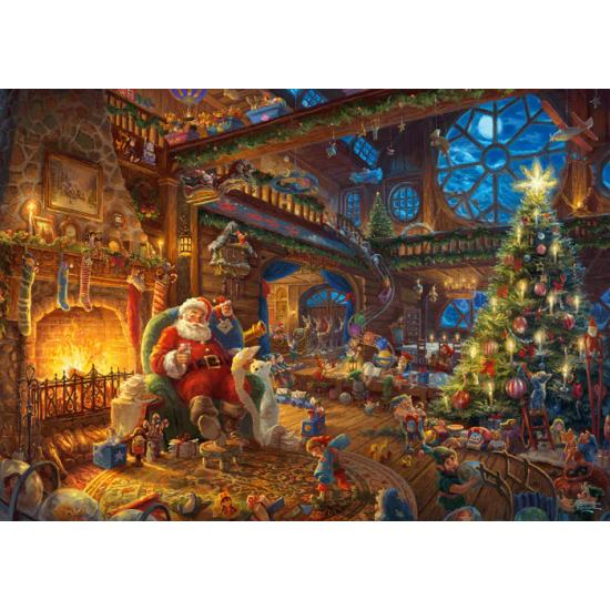Schmidt Weihnachtsmann und seine Elfen Puzzle 1000 Teile