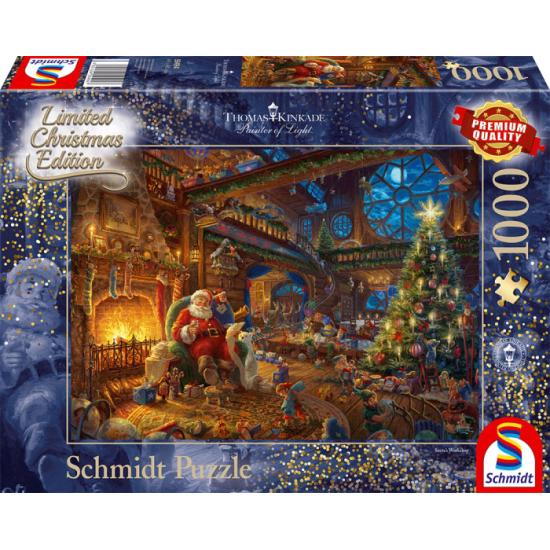 Schmidt Weihnachtsmann und seine Elfen Puzzle 1000 Teile