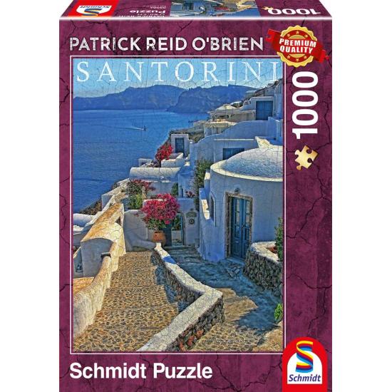 Schmidt Santorini, Griechenland 1000-teiliges Puzzle