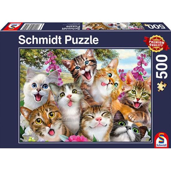 Schmidt Katzen-Selfie-Puzzle 500 Teile