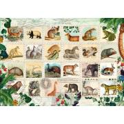 Schmidt Wildlife Stamps Puzzle 1000 Teile