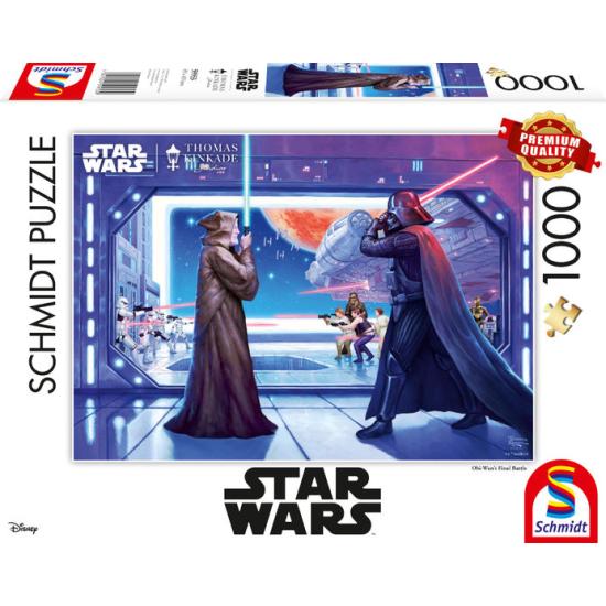 Schmidt Puzzle Star Wars Final Duel mit 1000 Teilen