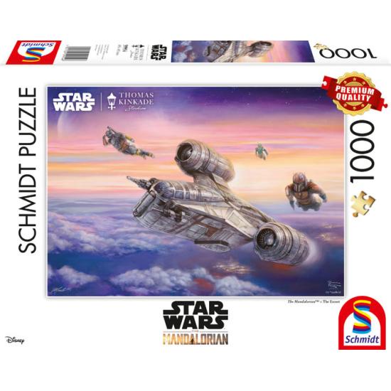 Puzzle Schmidt Star Wars Mandalorian, Die Eskorte von 1000 P