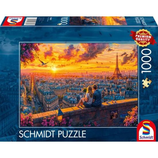 Puzzle Schmidt Pariser Dachgeflüster 1000 Teile