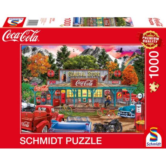 Schmidt Coca Cola Store Puzzle 1000 Teile Schmidt Coca Cola Store Puzzle 1000 Teile