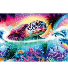 Puzzle Schmidt Neon Turtle 1000 Teile