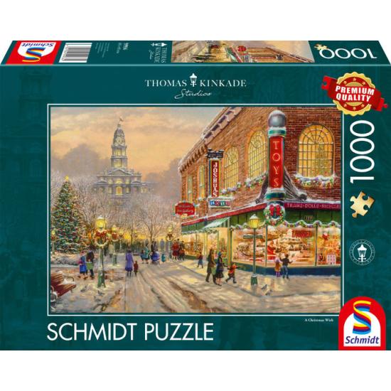 Schmidt Puzzle Ein Weihnachtswunsch 1000 Teile
