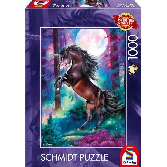 Puzzle Schmidt Einhorn Im Vollmond 1000 Teile
