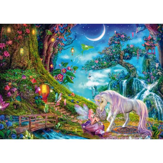 Puzzle Schmidt Einhorn Und Elfe Im Hohen Holz 1000 Teile