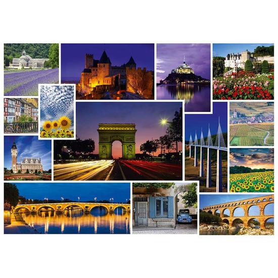 Schmidt Puzzle Urlaub in Frankreich 1000 Teile