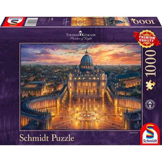 Schmidt Vatikan-Puzzle mit 1000 Teilen Schmidt Vatikan-Puzzle mit 1000 Teilen