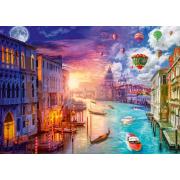 Schmidt Puzzle Venedig, Tag und Nacht, 1000 Teile