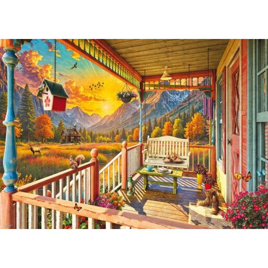 Puzzle Schmidt Bergveranda 1000 Teile