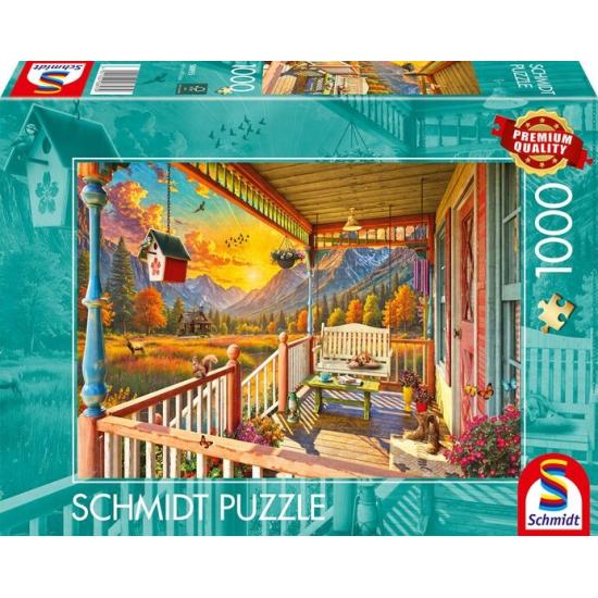 Puzzle Schmidt Bergveranda 1000 Teile