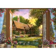 Schmidt Puzzle Cabin View 1000 Teile