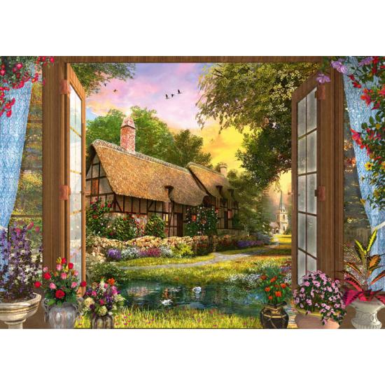 Schmidt Puzzle Cabin View 1000 Teile