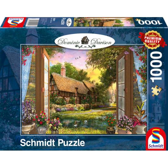 Schmidt Puzzle Cabin View 1000 Teile