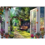 Schmidt Puzzle Blick auf den verzauberten Garten 1000 Teile