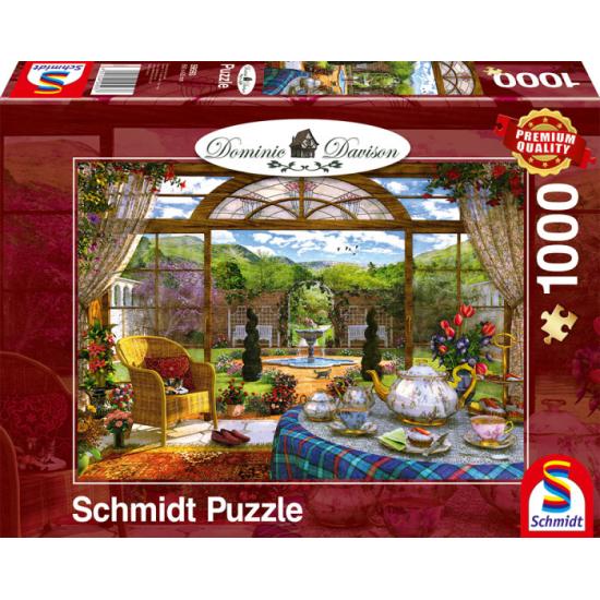 Schmidt Puzzle Blick von der Veranda 1000 Teile