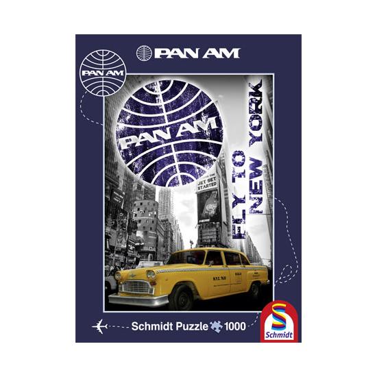 Schmidt Puzzle Flug nach New York City 1000 Teile