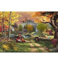 Schmidt Puzzle Fuchs Und Hund 1000 Teile