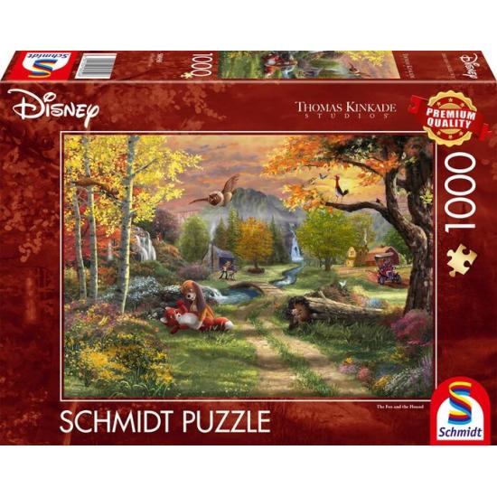 Schmidt Puzzle Fuchs Und Hund 1000 Teile