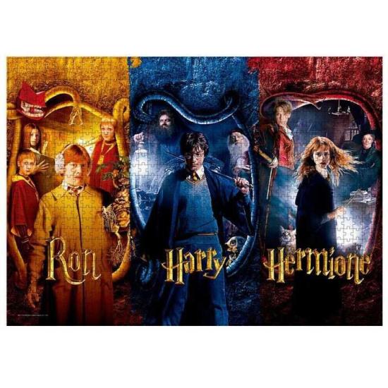SDToys Harry Potter, Ron und Hermine Puzzle mit 1000 Teilen