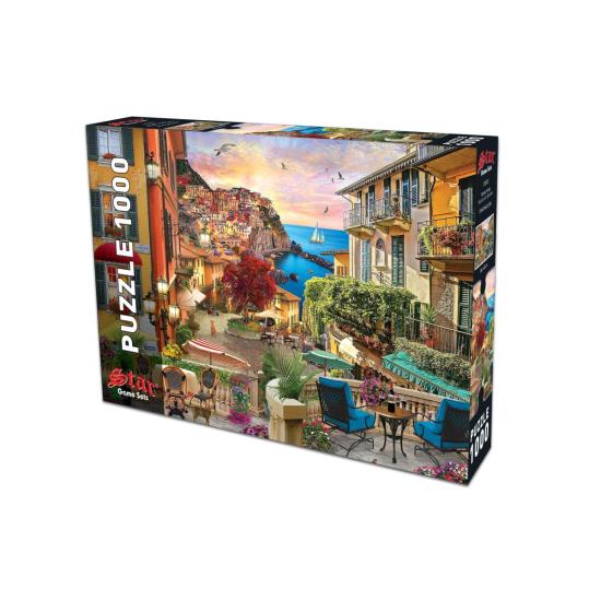 Puzzle Sternenuntergang in Italien 1000 Teile