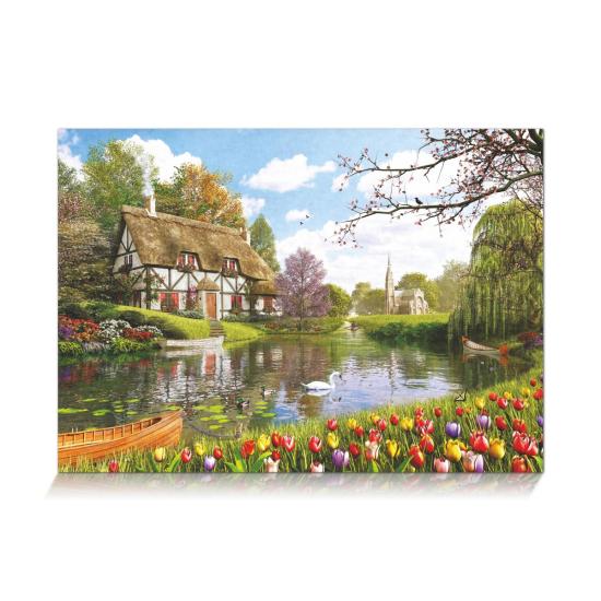Puzzle Star Lakeside Cabin 1000 Teile