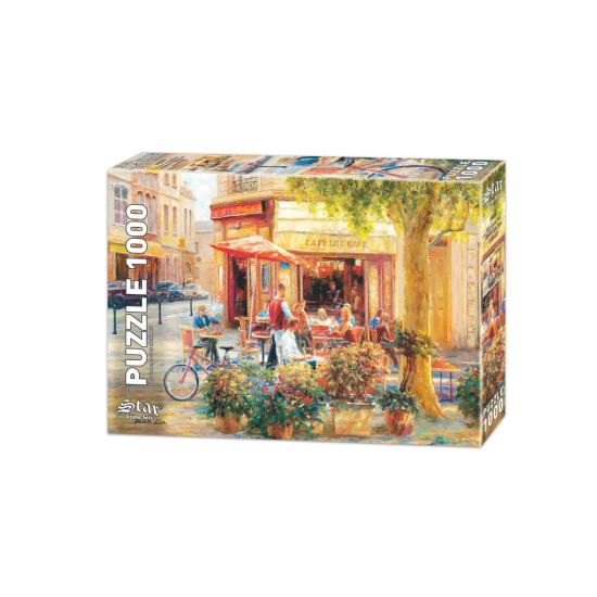 Star Café Eckpuzzle, Paris 1000 Teile