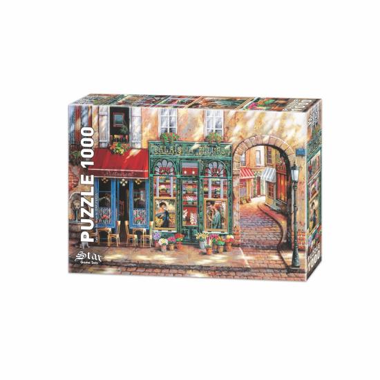 Puzzle Star Café Pacio de las Flores 1000 Teile