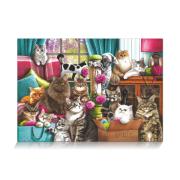 Star Cat House Puzzle 1000 Teile