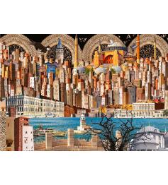 Istanbul Star Collage Puzzle 2000 Teile