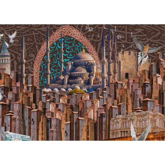 Puzzle Sternenverehrung von Istanbul 1500 Teile
