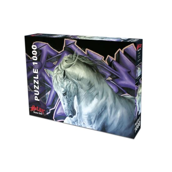 Puzzle Star Das weiße Pferd 1000 Teile